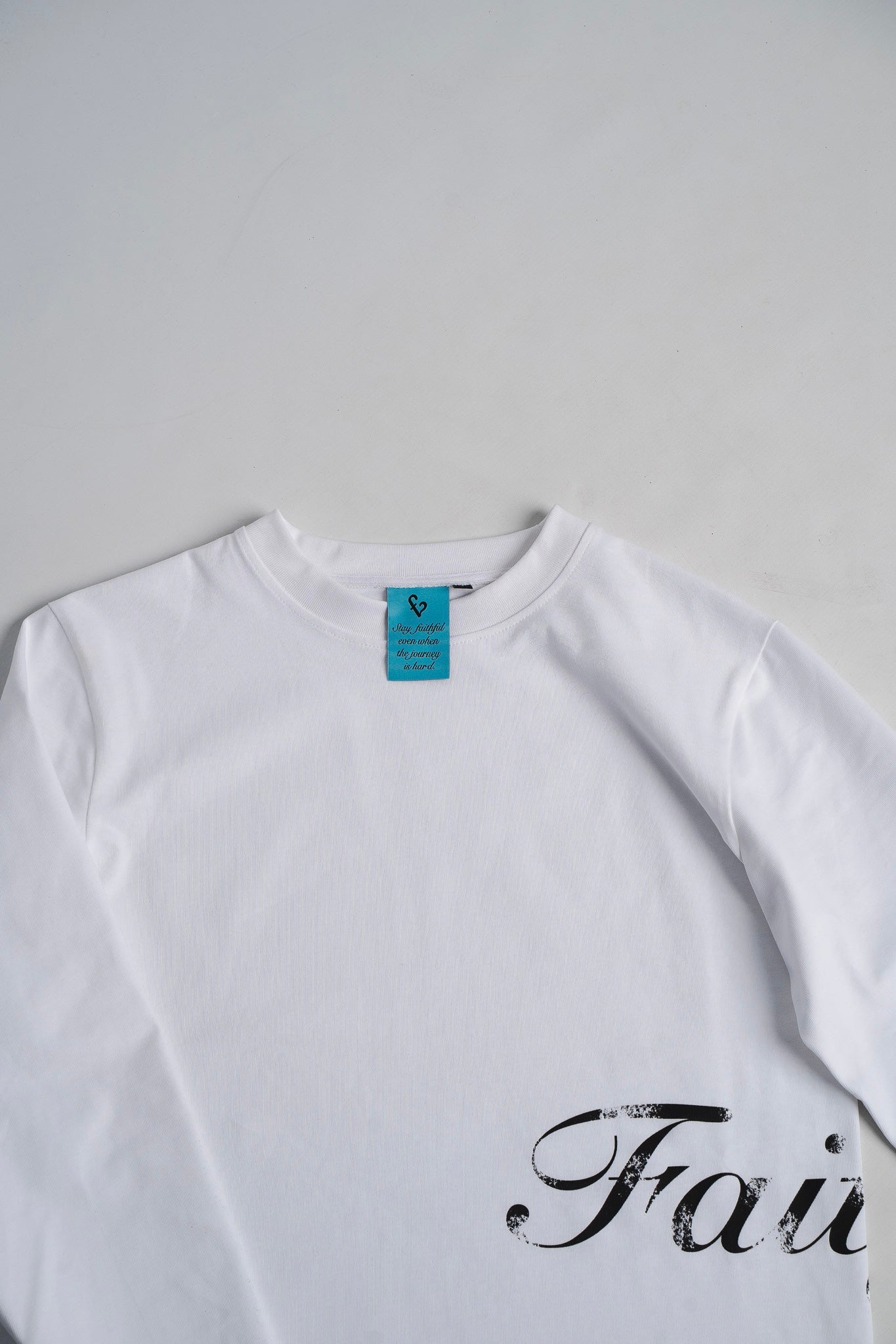Faith Longsleeve White