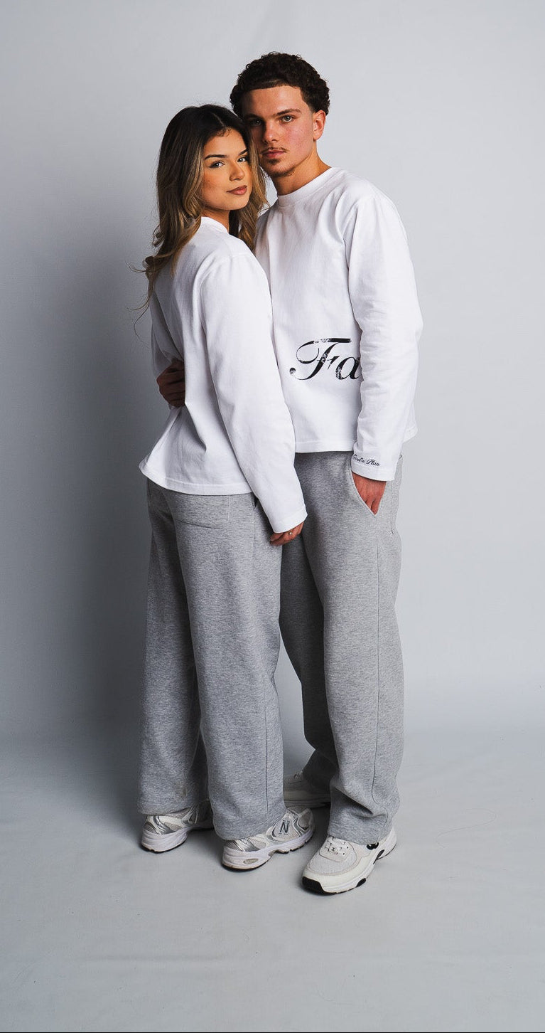 Faith Longsleeve White
