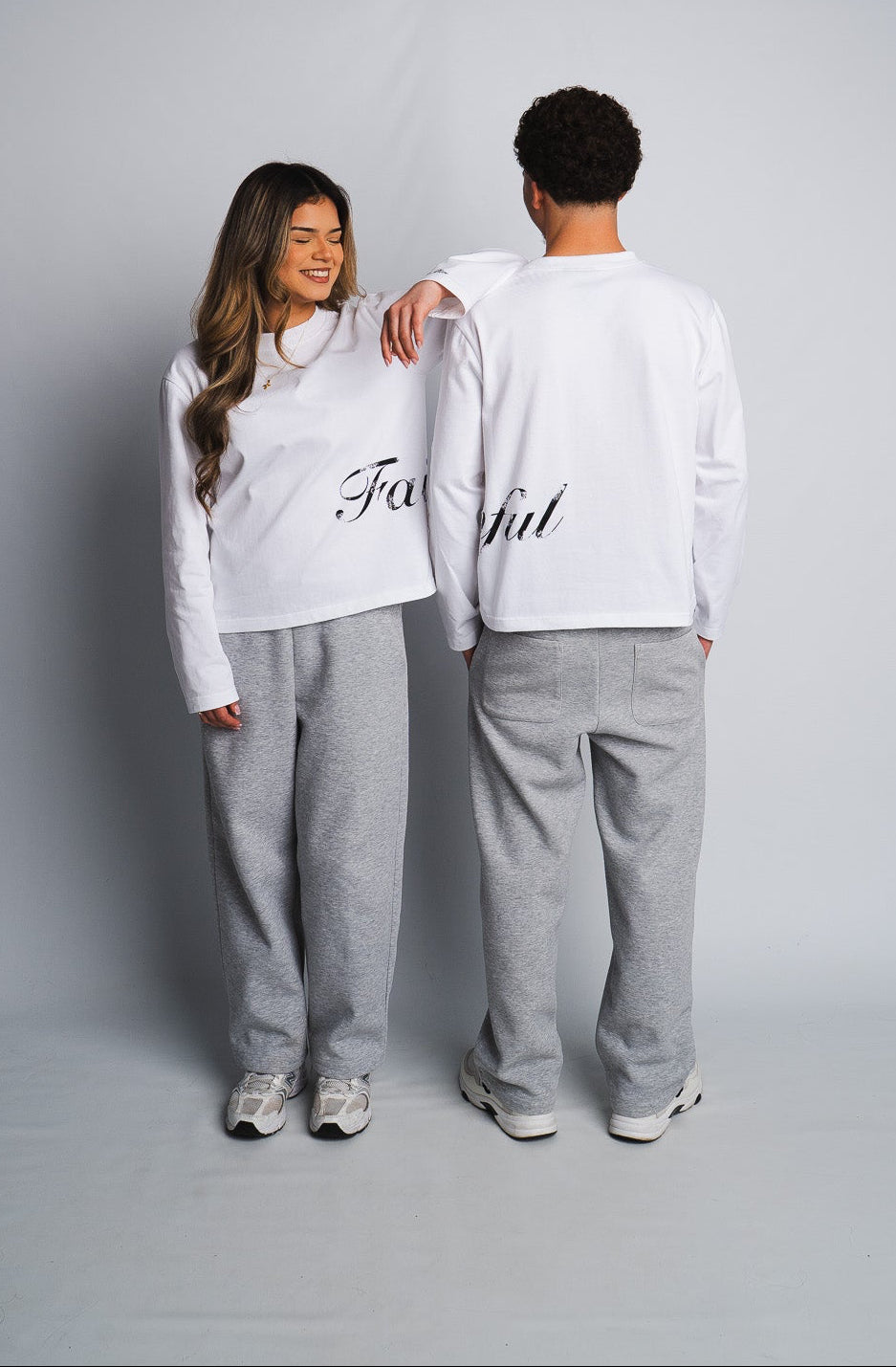 Faith Longsleeve White