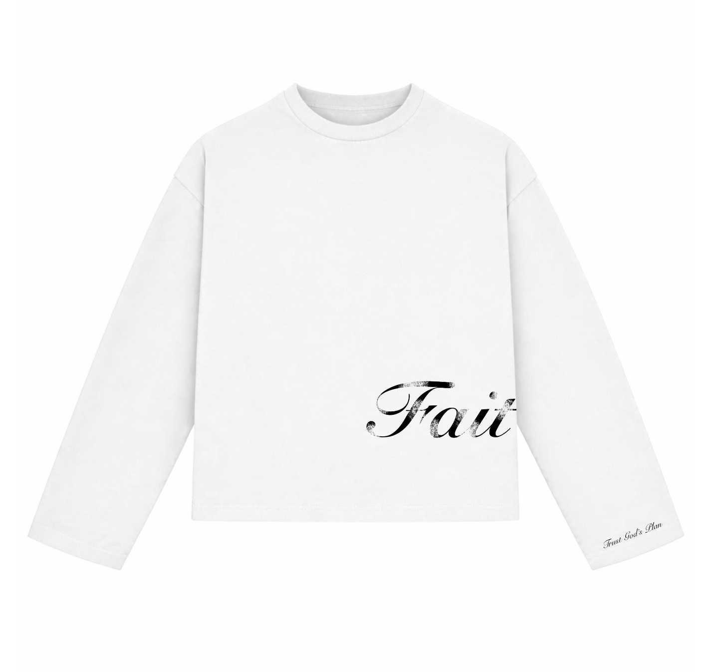 Faith Longsleeve White